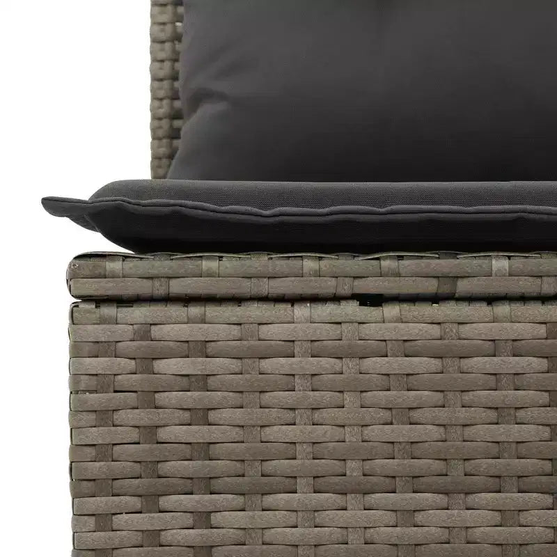 vidaXL Modular Garden Sofa Set with Cushions in Different Colors