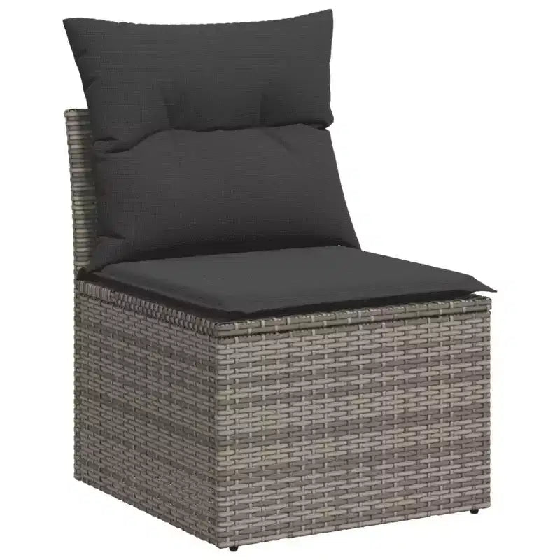 vidaXL Garden Sofa Set and PE Rattan Modular