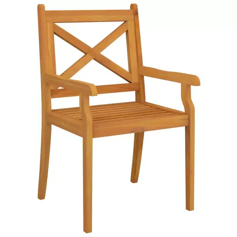 vidaXL Outdoor Dining Set with Solid Acacia Wood