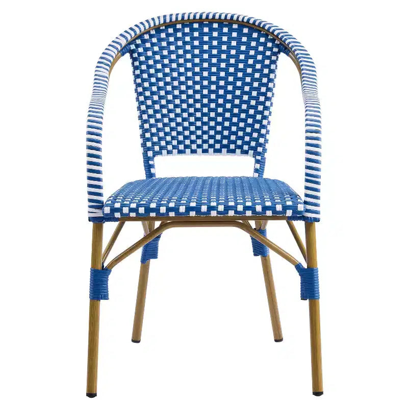 Set da pranzo da esterno in rattan PE francese Christopher Knight Home Natacha da 7 pezzi con tavolo da pranzo allungabile in legno di acacia