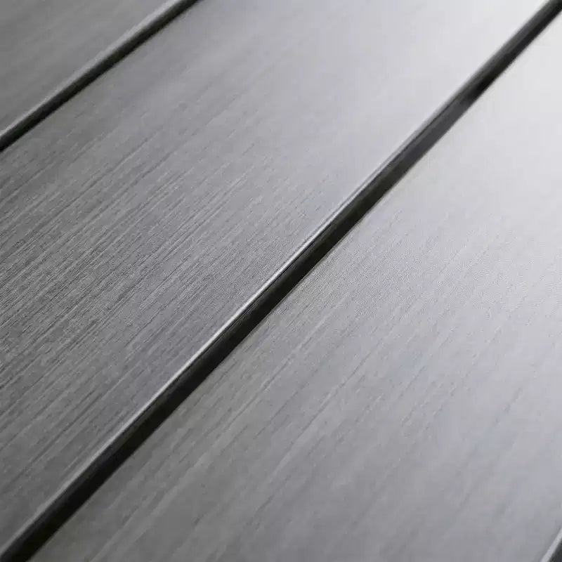 Martha Stewart Bedford – 5-elementowy aluminiowy zestaw tarasowy, 4 stołki barowe z poduszkami i kwadratowy stół tarasowy 35,5