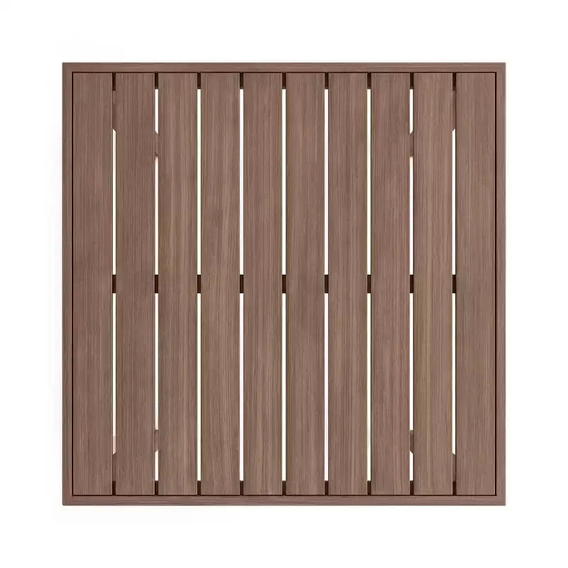Martha Stewart Bedford – 5-elementowy aluminiowy zestaw tarasowy, 4 stołki barowe z poduszkami i kwadratowy stół tarasowy 35,5