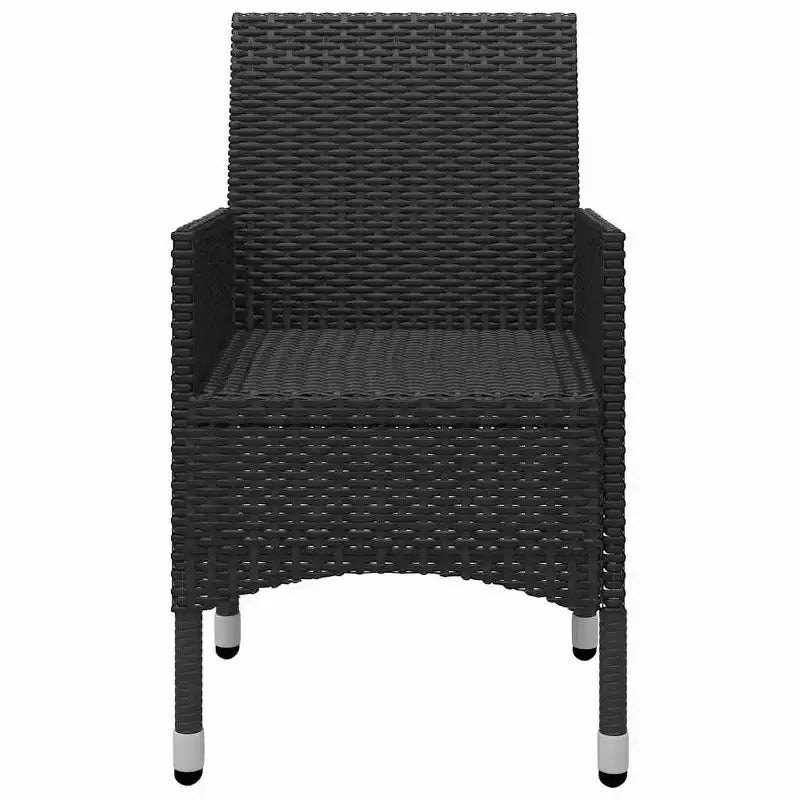 vidaXL Dining Set Table: Chairs: Cushions: