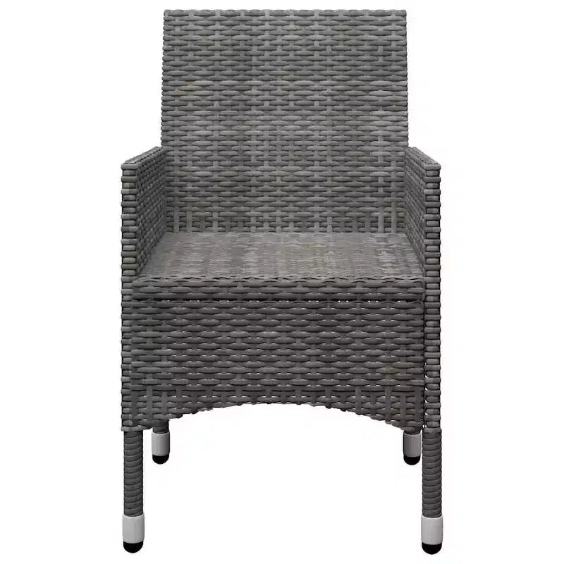 vidaXL Dining Set Table: Chairs: Cushions: