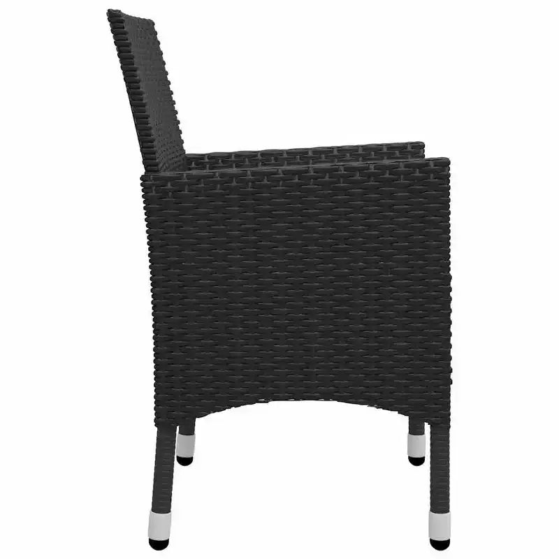 vidaXL Dining Set Table: Chairs: Cushions: