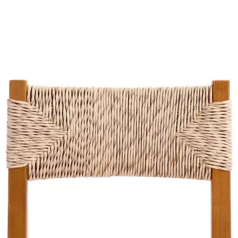 Ensemble repas de terrasse moderne Wriby de Christopher Knight Home, 7 pièces, en acacia, avec table extensible à lattes et design en rotin