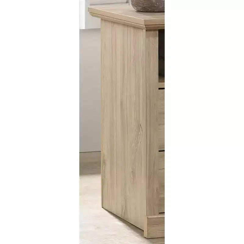 USB Charging 2 Drawer Nightstand for Bedroom and Living Room