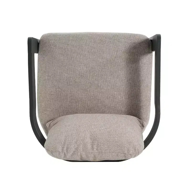 ModernLuxe 7-teiliges Esszimmer-Set für 6 Personen im Außenbereich, Gartenmöbel-Set mit Gartentisch und 6 Stühlen mit Auflagen und wetterbeständigem Gestell