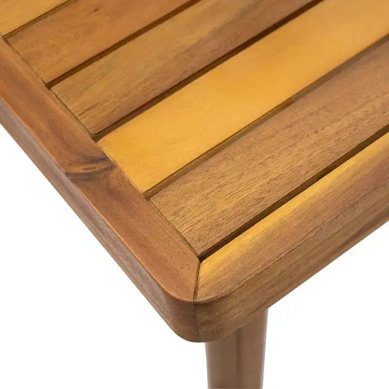 ModernLuxe 7-teiliges Esszimmer-Set für 6 Personen im Außenbereich, Gartenmöbel-Set mit Gartentisch und 6 Stühlen mit Auflagen und wetterbeständigem Gestell