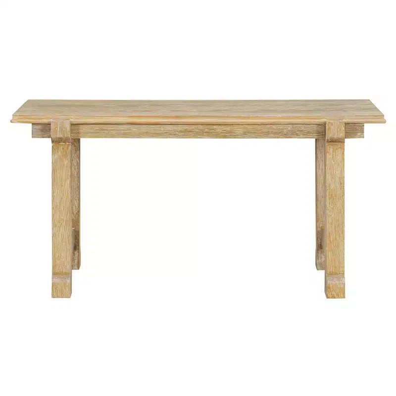 Set da pranzo rustico GDFStudio Dickey salvaspazio da 6 pezzi con struttura in legno massello