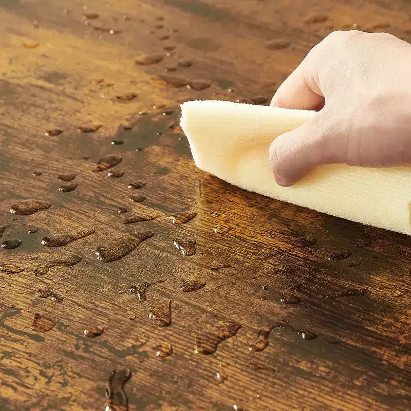 Rundes Barhocker-Set mit Ablagen, rustikale Barhocker mit Rückenlehne für Hausbar und Küche