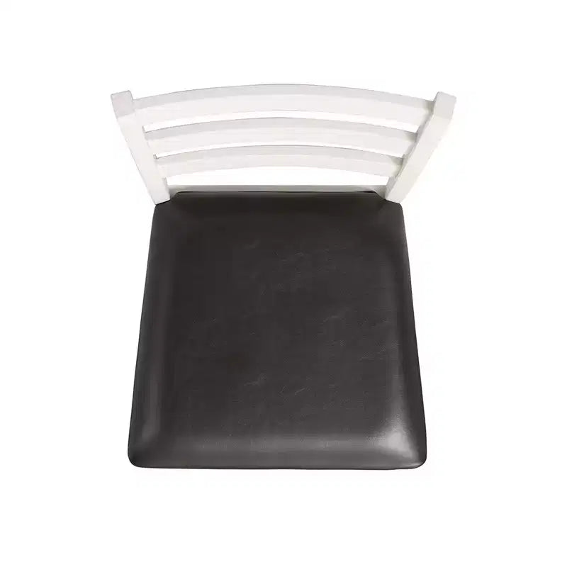 6-delige Kona Brown-eetkamerset, bruin - Picket House Furnishings: beklede stoelen, houten bank, rechthoekige tafel