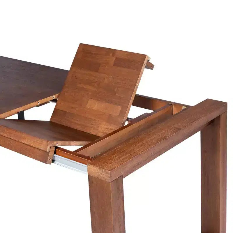 3pc Rasmus Dining Set Chestnut Wire Brush Finish - Boraam