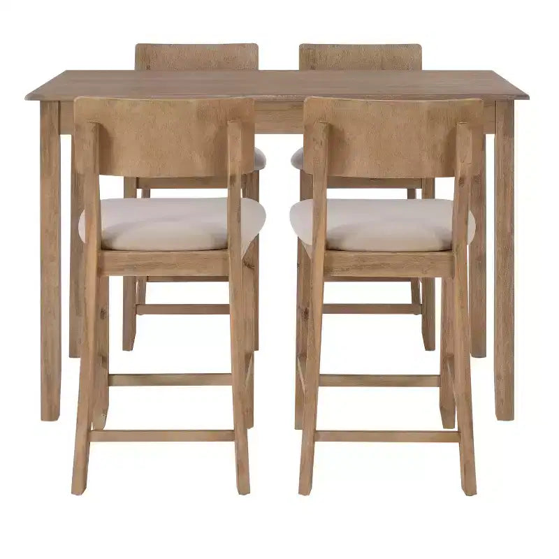 5pc Jordan Tavern Counter Height Dining Set - Linon