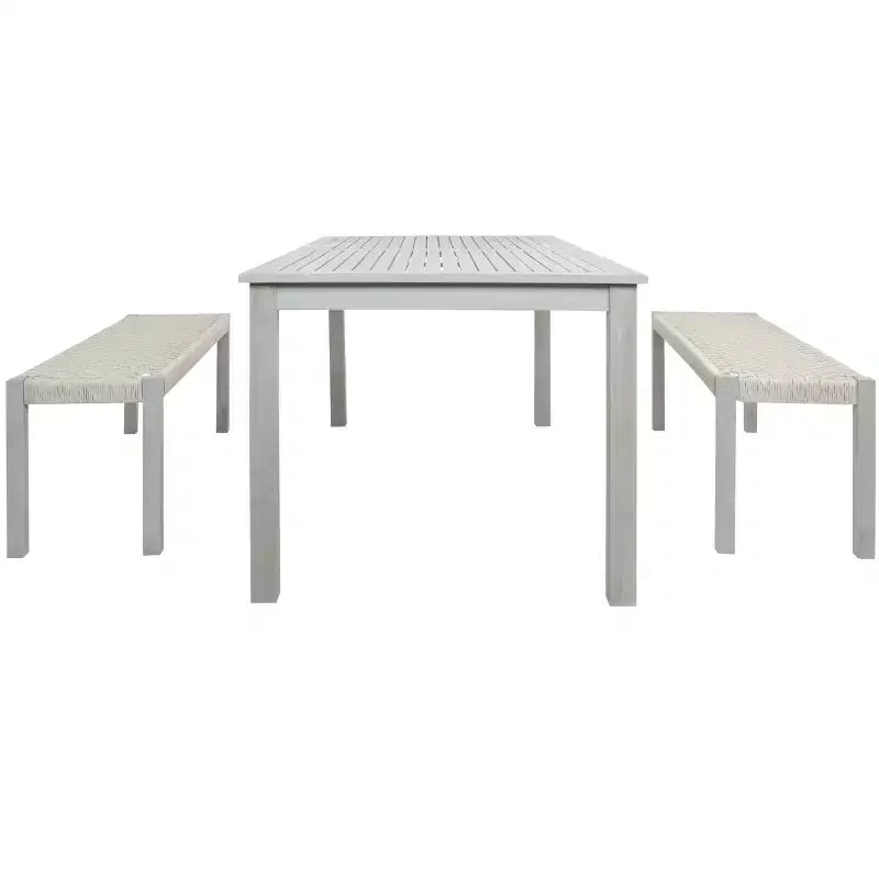 Conjunto de comedor Aquina; interior/exterior; PAT7081; Safavieh