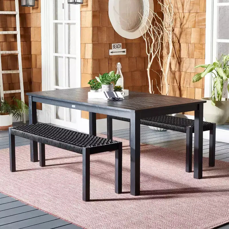 Conjunto de comedor Aquina; interior/exterior; PAT7081; Safavieh