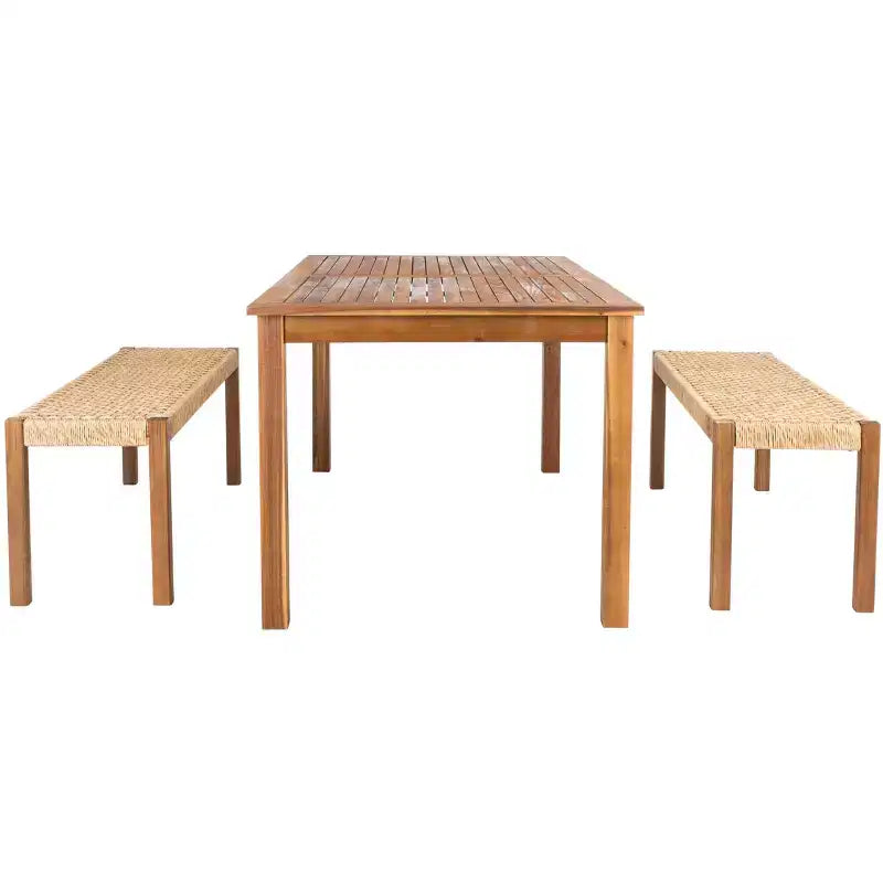 Conjunto de comedor Aquina; interior/exterior; PAT7081; Safavieh