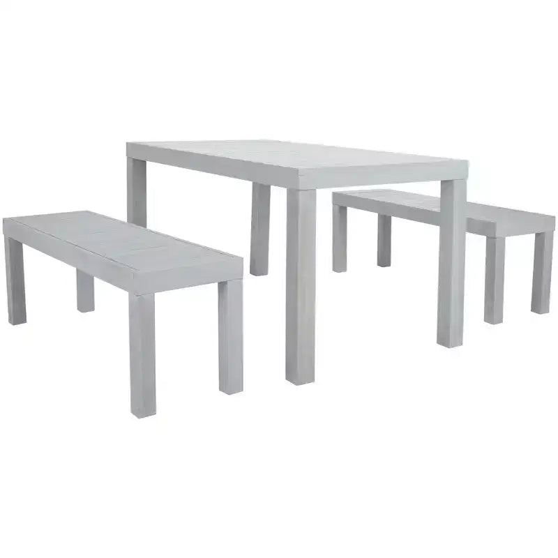 Dario 3-teiliges Set mit zwei Bänken – Innen/Außen – PAT7029 – Safavieh