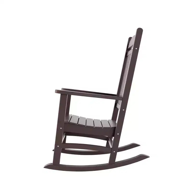 WestinTrends 3-delige set schommelstoelen voor buiten met ronde bijzettafel