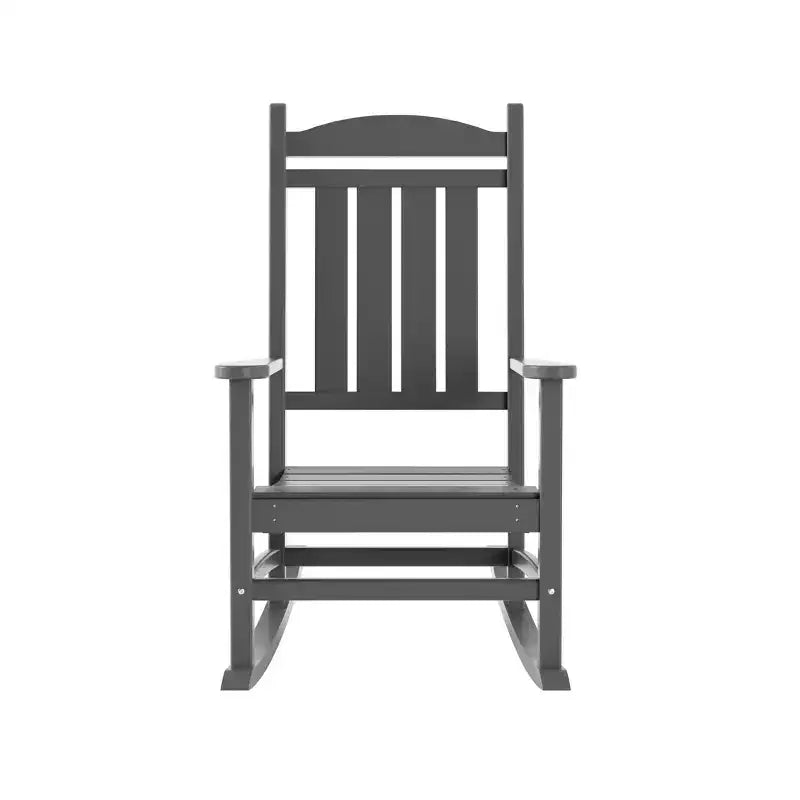 WestinTrends 3-delige set schommelstoelen voor buiten met ronde bijzettafel