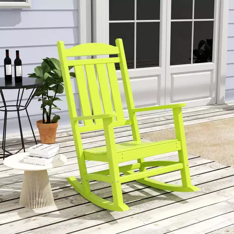 WestinTrends 3-delige set schommelstoelen voor buiten met ronde bijzettafel