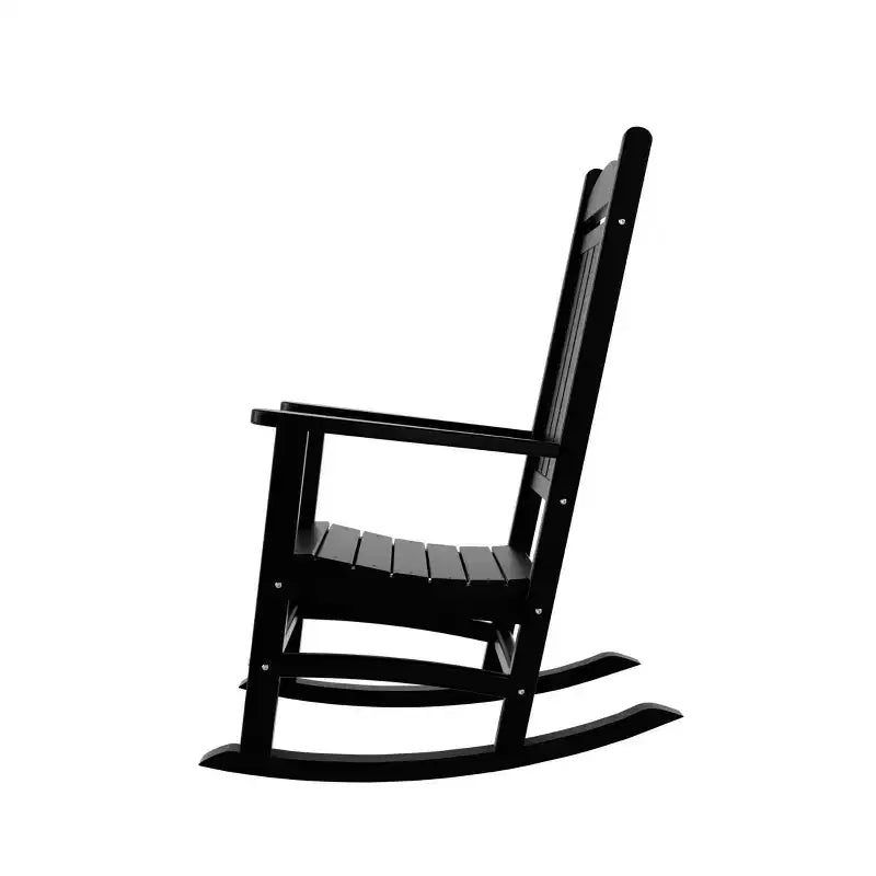 WestinTrends 3-delige set schommelstoelen voor buiten met ronde bijzettafel