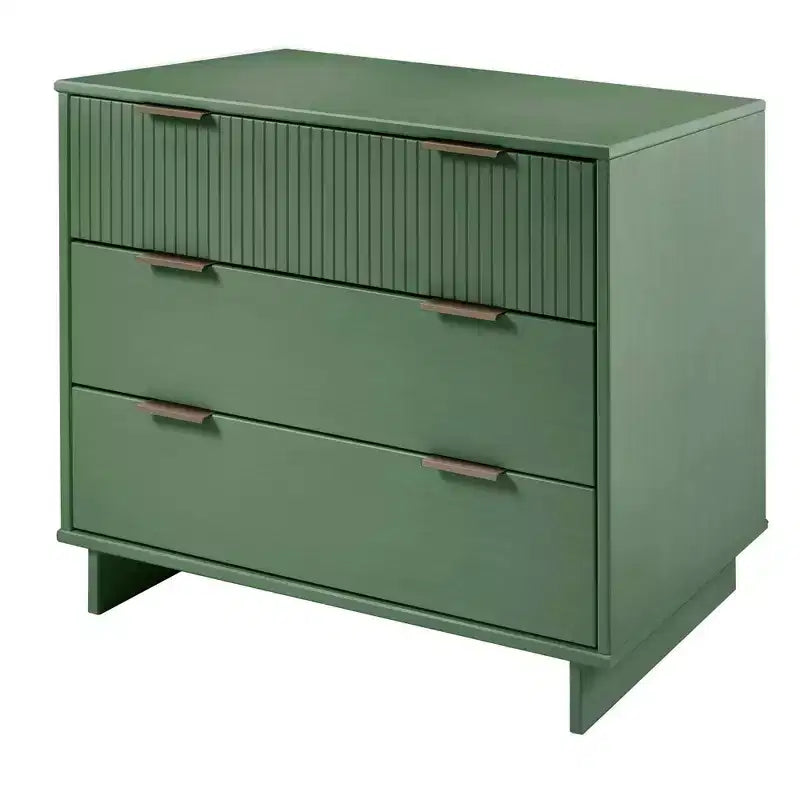 Manhattan Comfort 2-delige Granville-slaapkamerset met smalle ladekast en dressoir