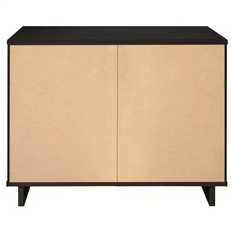 Manhattan Comfort 2-delige Granville-slaapkamerset met smalle ladekast en dressoir