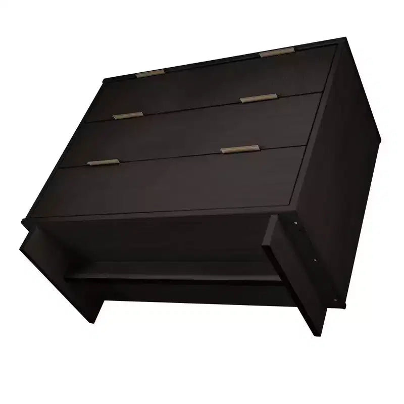 Manhattan Comfort 2-delige Granville-slaapkamerset met smalle ladekast en dressoir