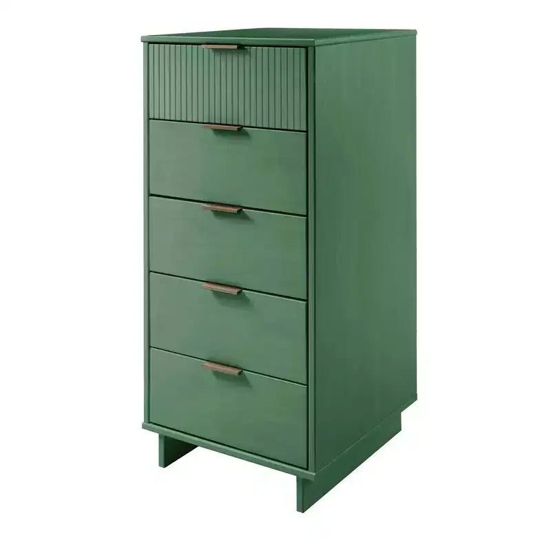 Manhattan Comfort 2-delige Granville-slaapkamerset met smalle ladekast en dressoir