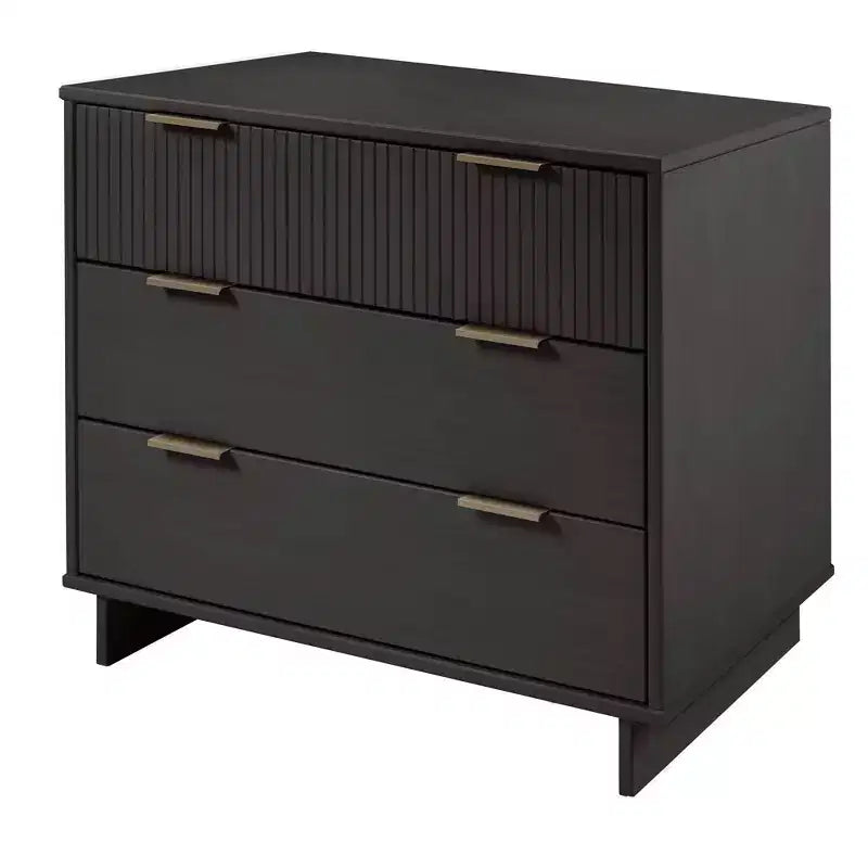 Manhattan Comfort 2-delige Granville-slaapkamerset met smalle ladekast en dressoir