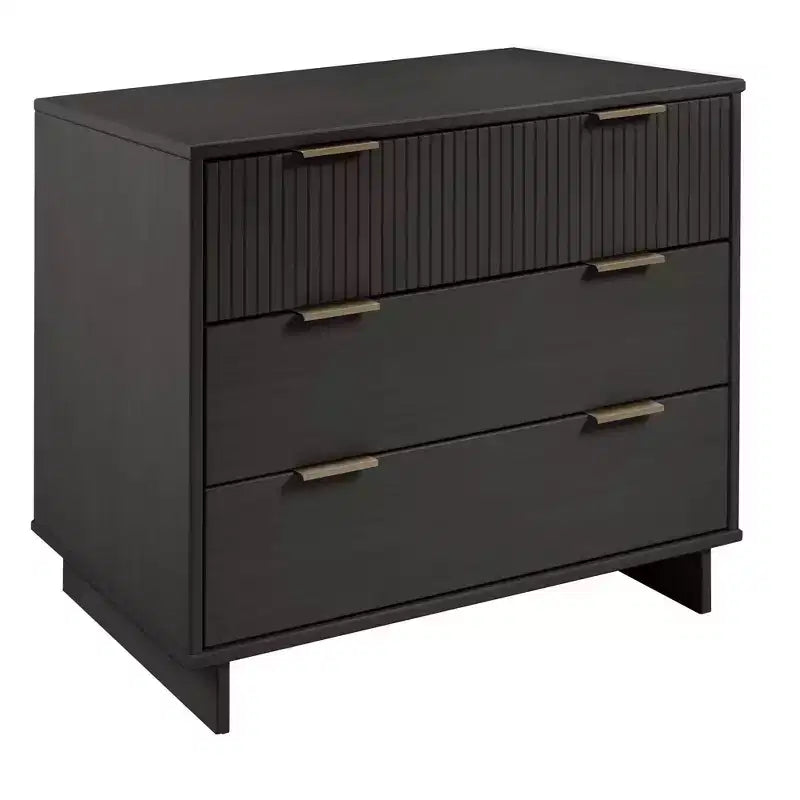 Manhattan Comfort 2-delige Granville-slaapkamerset met smalle ladekast en dressoir