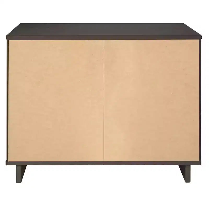 Manhattan Comfort 2-delige Granville-slaapkamerset met smalle ladekast en dressoir