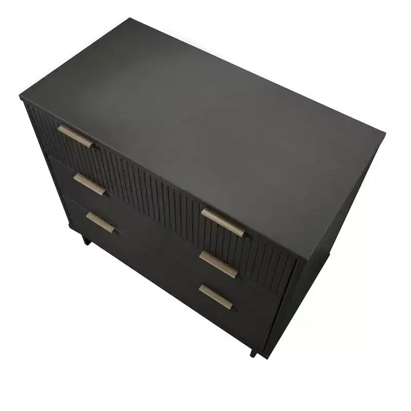 Manhattan Comfort 2-delige Granville-slaapkamerset met smalle ladekast en dressoir