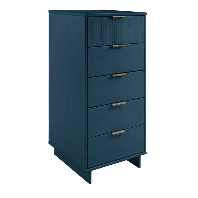 Manhattan Comfort 2-delige Granville-slaapkamerset met smalle ladekast en dressoir