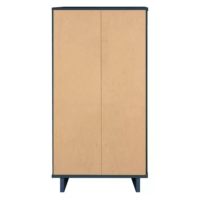 Manhattan Comfort 2-delige Granville-slaapkamerset met smalle ladekast en dressoir