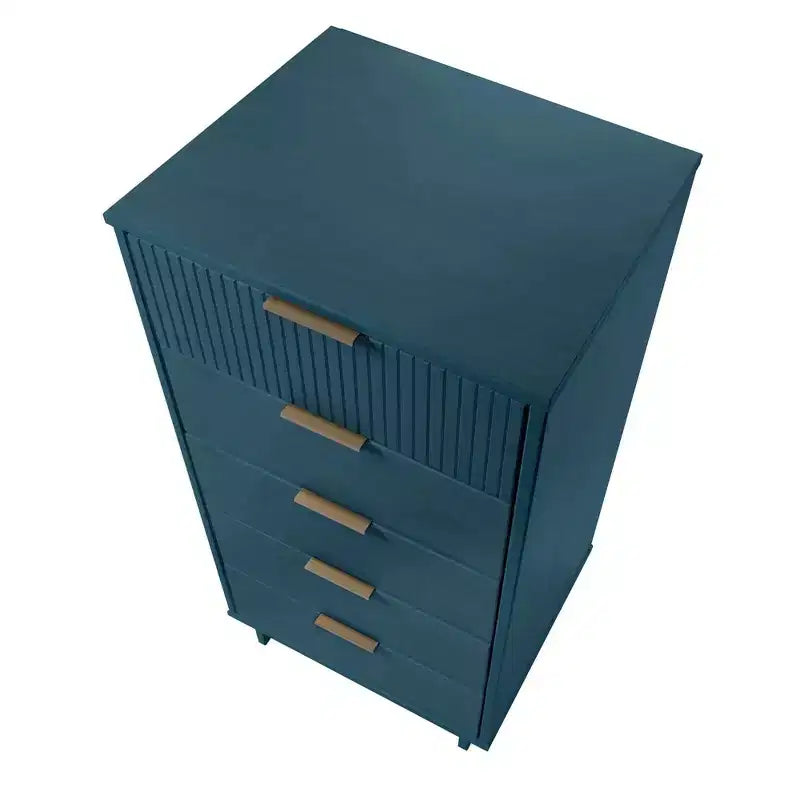 Manhattan Comfort 2-delige Granville-slaapkamerset met smalle ladekast en dressoir