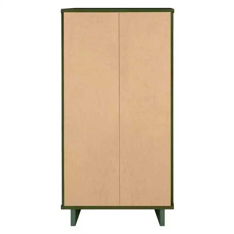 Manhattan Comfort 2-delige Granville-slaapkamerset met smalle ladekast en dressoir
