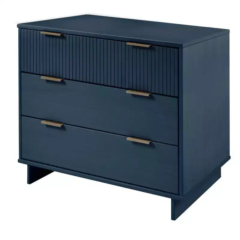 Manhattan Comfort 2-delige Granville-slaapkamerset met smalle ladekast en dressoir