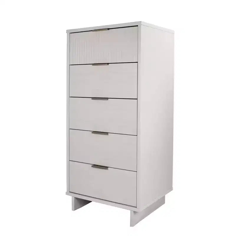 Manhattan Comfort 2-delige Granville-slaapkamerset met smalle ladekast en dressoir