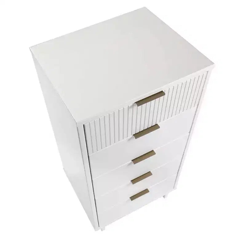 Manhattan Comfort 2-delige Granville-slaapkamerset met smalle ladekast en dressoir