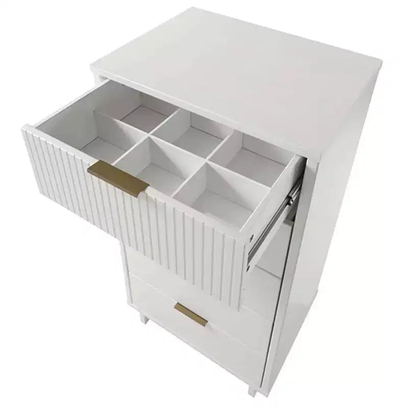 Manhattan Comfort 2-delige Granville-slaapkamerset met smalle ladekast en dressoir