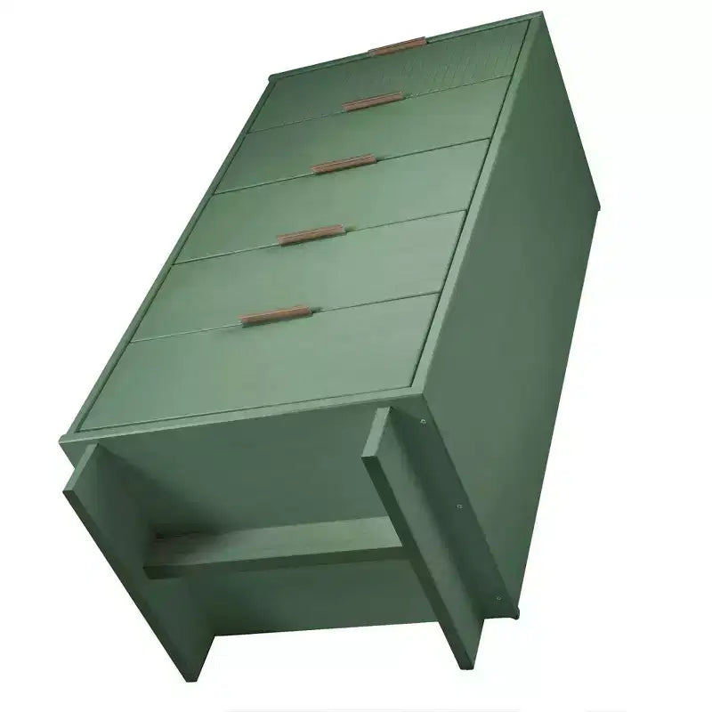 Manhattan Comfort 2-delige Granville-slaapkamerset met smalle ladekast en dressoir
