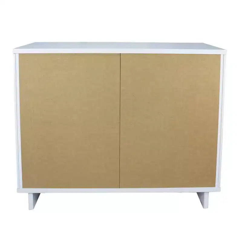 Manhattan Comfort 2-delige Granville-slaapkamerset met smalle ladekast en dressoir