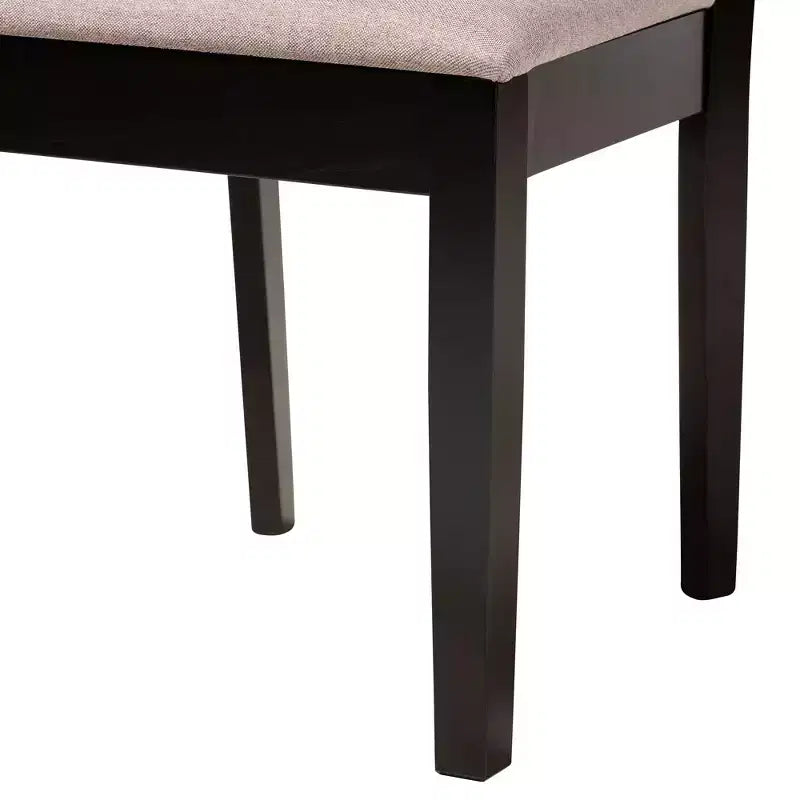 Baxton Studio Jamie Moden Wood 5-Piece Dining Set