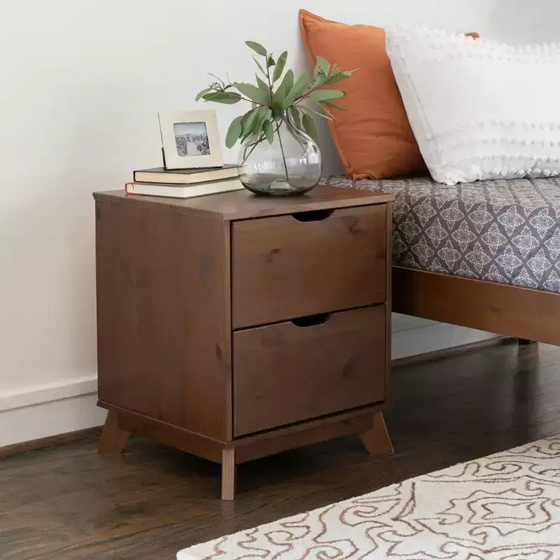 Powell Pensy Twin Platform Bed and Nightstand