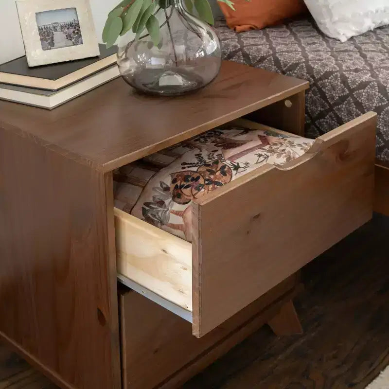 Powell Pensy Twin Platform Bed and Nightstand