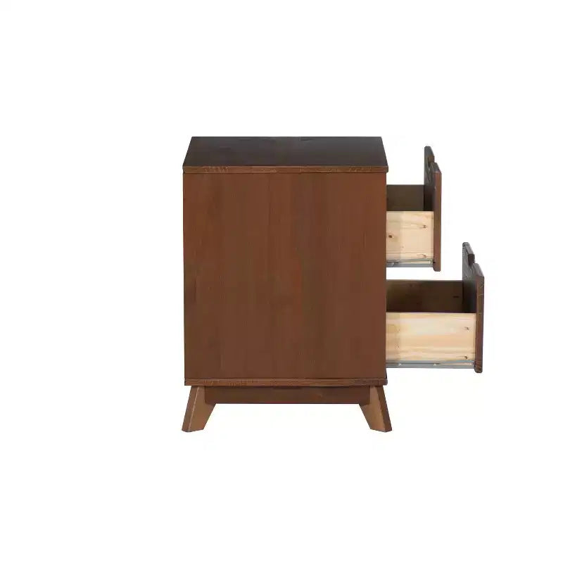 Powell Pensy Twin Platform Bed and Nightstand