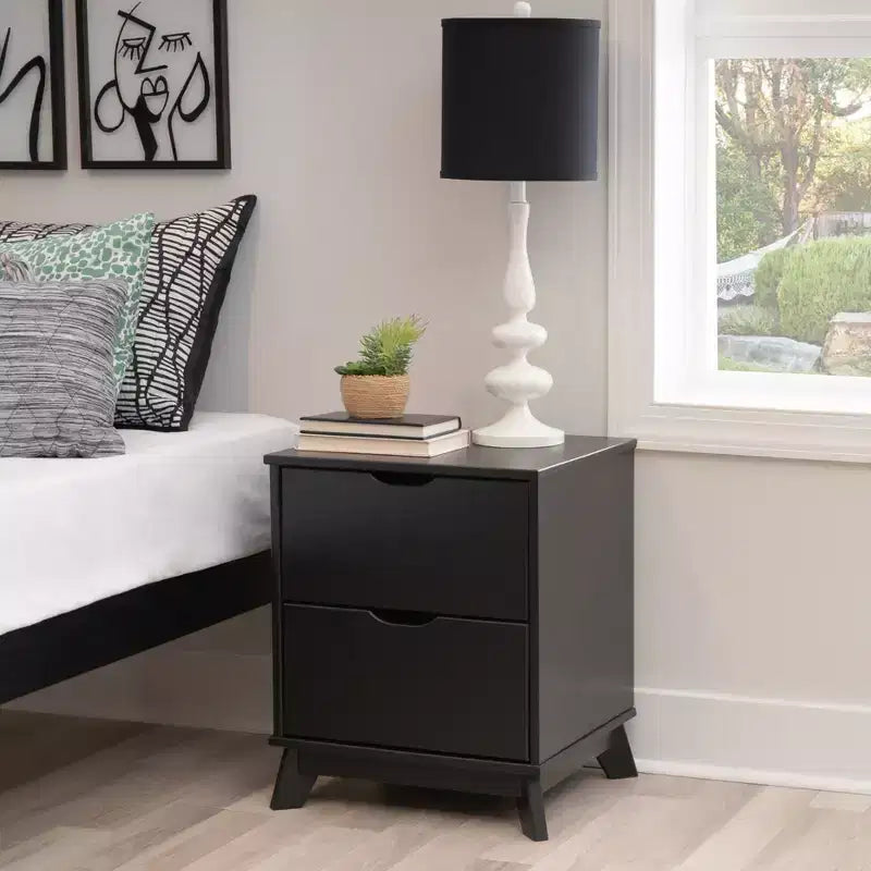 Powell Pensy Twin Platform Bed and Nightstand