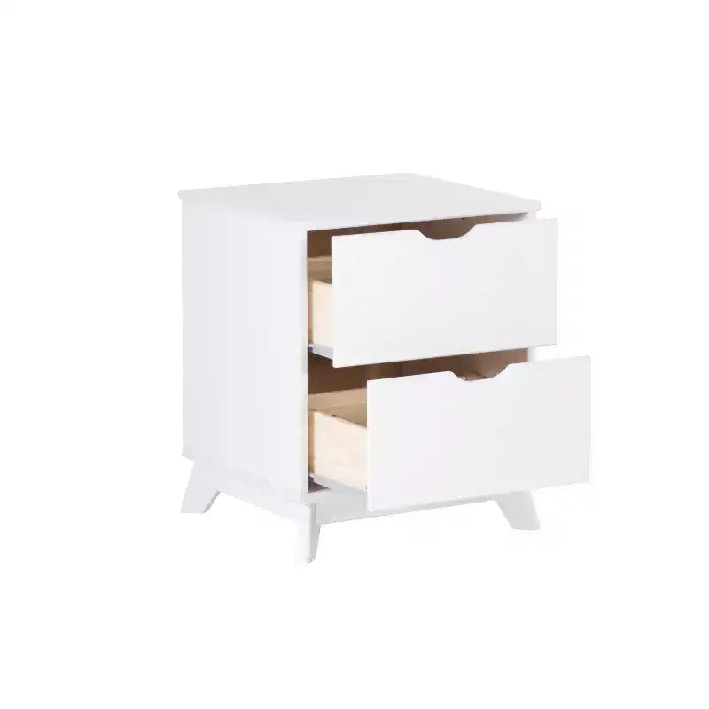 Powell Pensy Twin Platform Bed and Nightstand